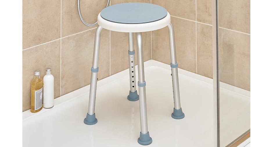 360 Rotating Shower Stool