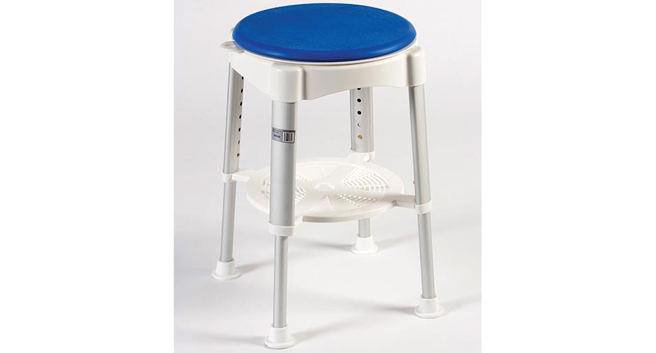 Rotating Stool with Padded Seat